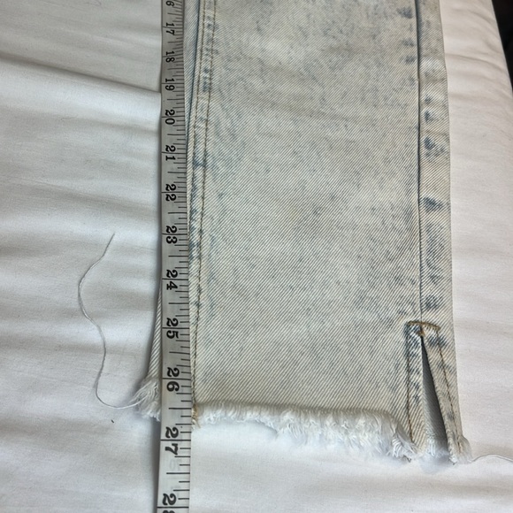 KanCan hi rise ankle skinny acid wash distressed, jeans, size 25 new tags - Picture 7 of 8